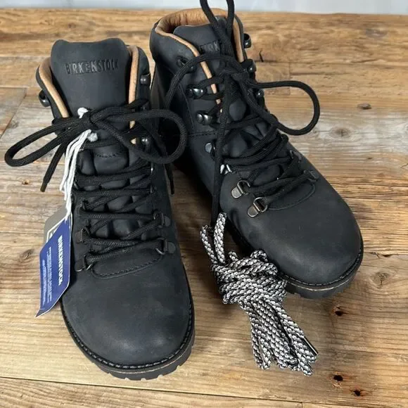 NWT Birkenstock Women’s Jackson Water Repellent Black Boots - 38/7 - Picture 13 of 13